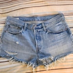Levi's jean shorts